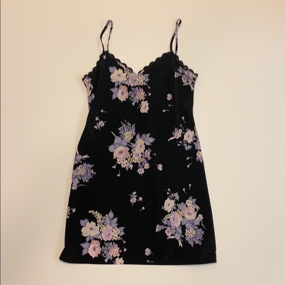 Vintage Dresses & Skirts - Vintage slip floral dress